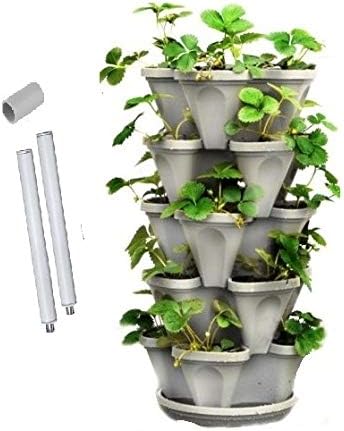 Mr Stacky 5 Tier Vertical Garden Planter – Medium