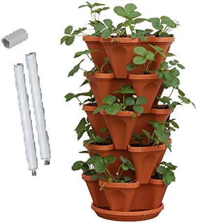 Mr Stacky 5 Tier Vertical Garden Planter – Medium