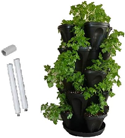 Mr Stacky 5 Tier Vertical Garden Planter – Medium