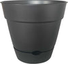 Leonard Self-Watering Pot, 20 X 18 Cm Size, Black