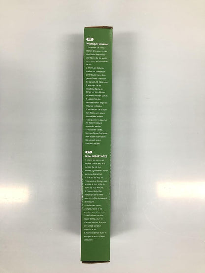 Soil Moisture Meter, Plant Water Meter for Garden Lawn Farm Indoor & Outdoor Use, Soil Tester Hygrometer Sensor for House Plants, Gardening Gifts, No Battery Needed