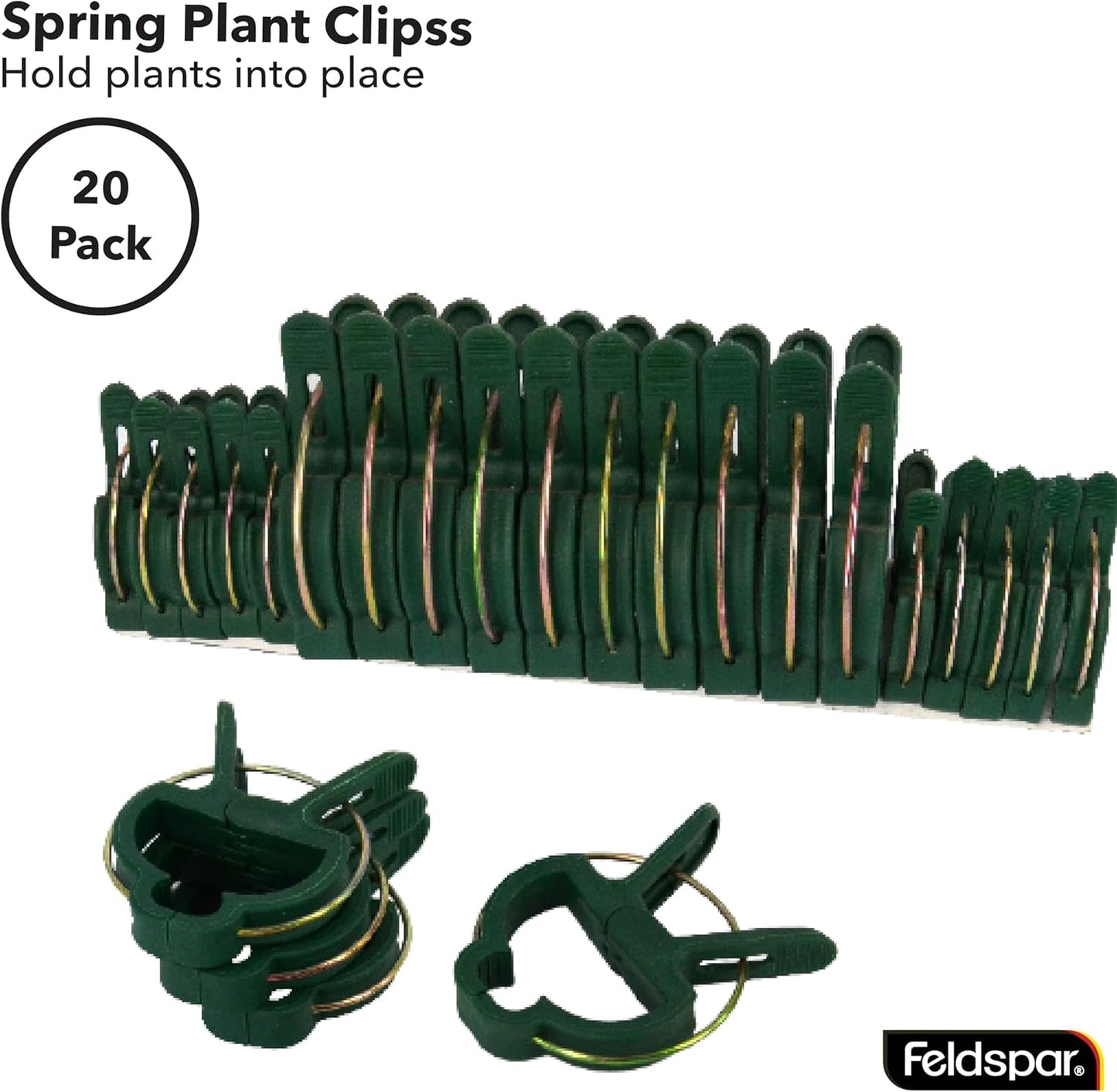 Garden Plant Clips (Pack of 20)