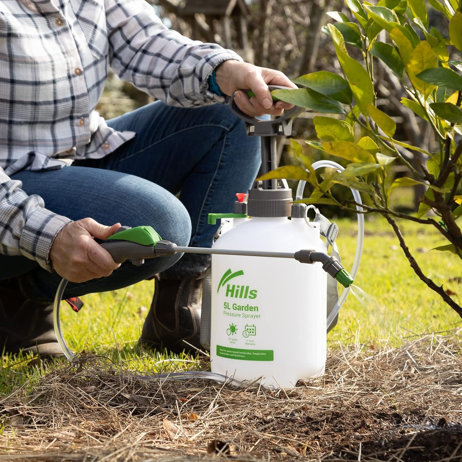 Hills Garden Sprayer, 5 Liter Capacity