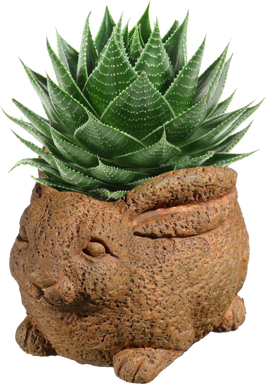 Small Rabbit Cement Planter  14 x 9 cm 