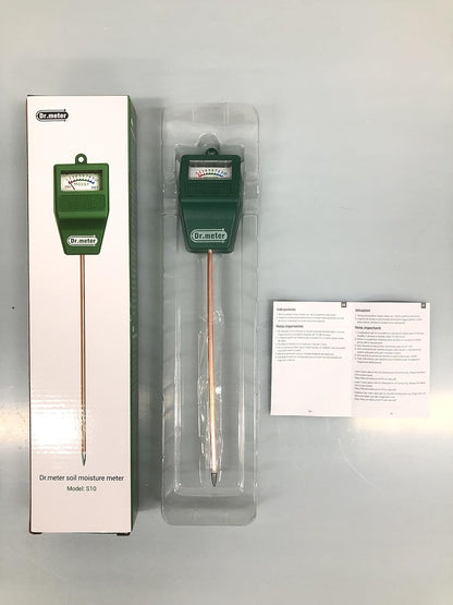Soil Moisture Meter, Plant Water Meter for Garden Lawn Farm Indoor & Outdoor Use, Soil Tester Hygrometer Sensor for House Plants, Gardening Gifts, No Battery Needed