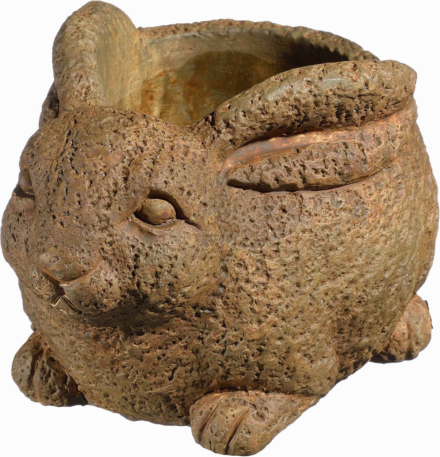 Small Rabbit Cement Planter  14 x 9 cm 